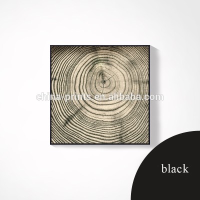 Shadow Box frame Wall Art/Abstract Tree Ring Canvas Print Art/Tree Stump Wall Art Dropship