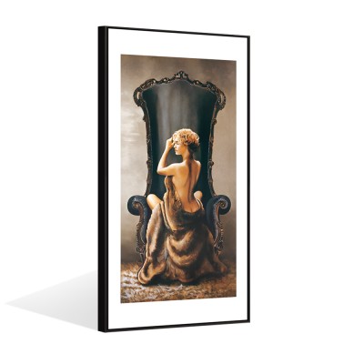 Women Portrait Painting Picture Canvas Prints Wall Art